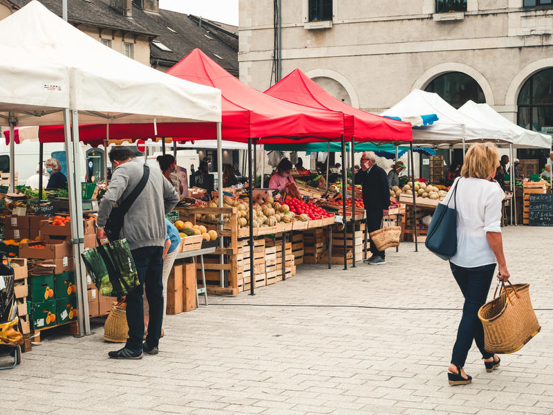 Marché hebdomadaire de Laruns (le samedi)