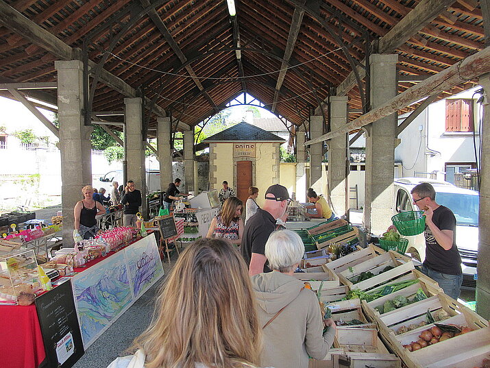 Marché hebdomadaire d'Arudy (mardi et samedi)